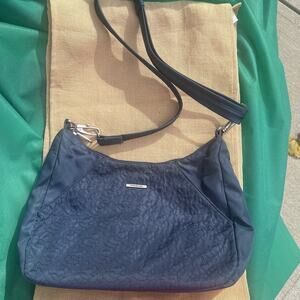 Travelon Crossbody Purse Navy Blue 12x14"